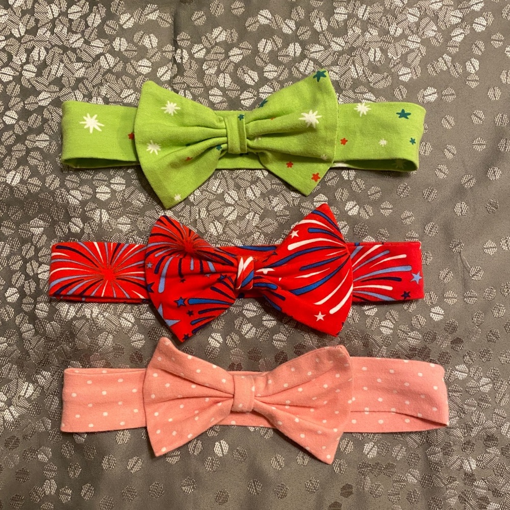 Bundle of 3 Eleanor Rose Headbands